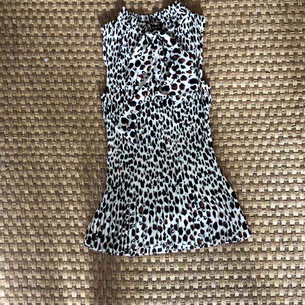 DKNY cheetah print tank top
